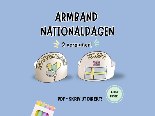 Armband Nationaldagen