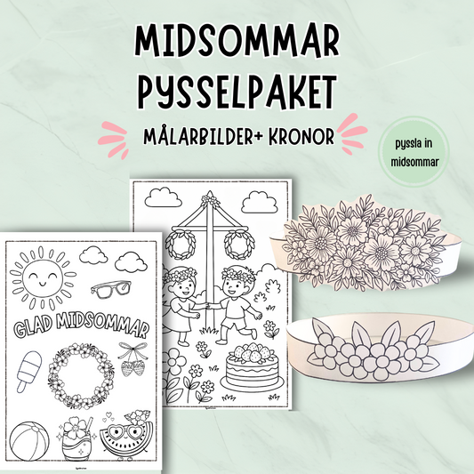 Pysselpaket till Midsommar