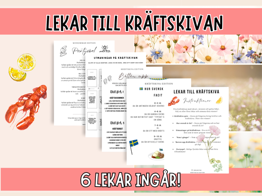 Festlekar till Kräftskivan