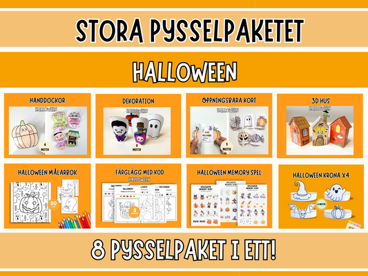 Stora Pysselpaketet Halloween