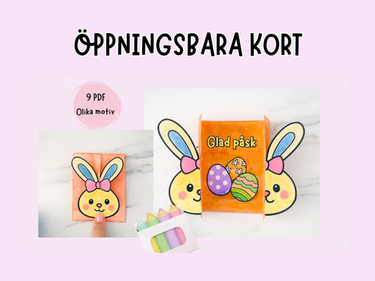 Öppningsbara påskkort