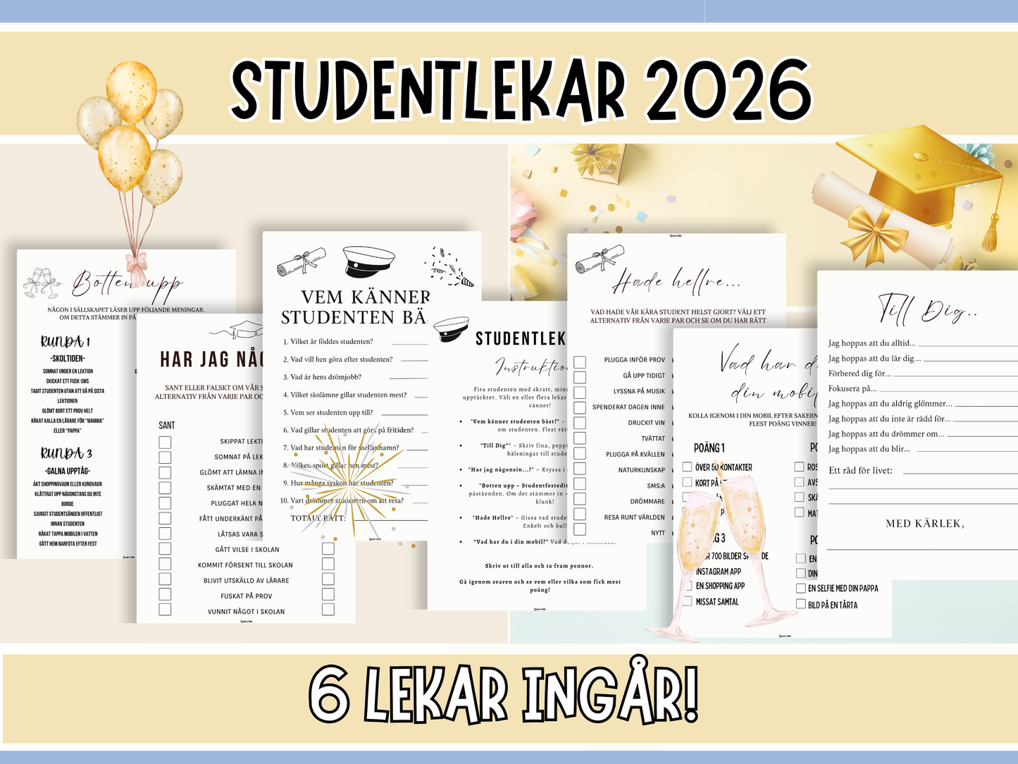 Studentlekar 2026