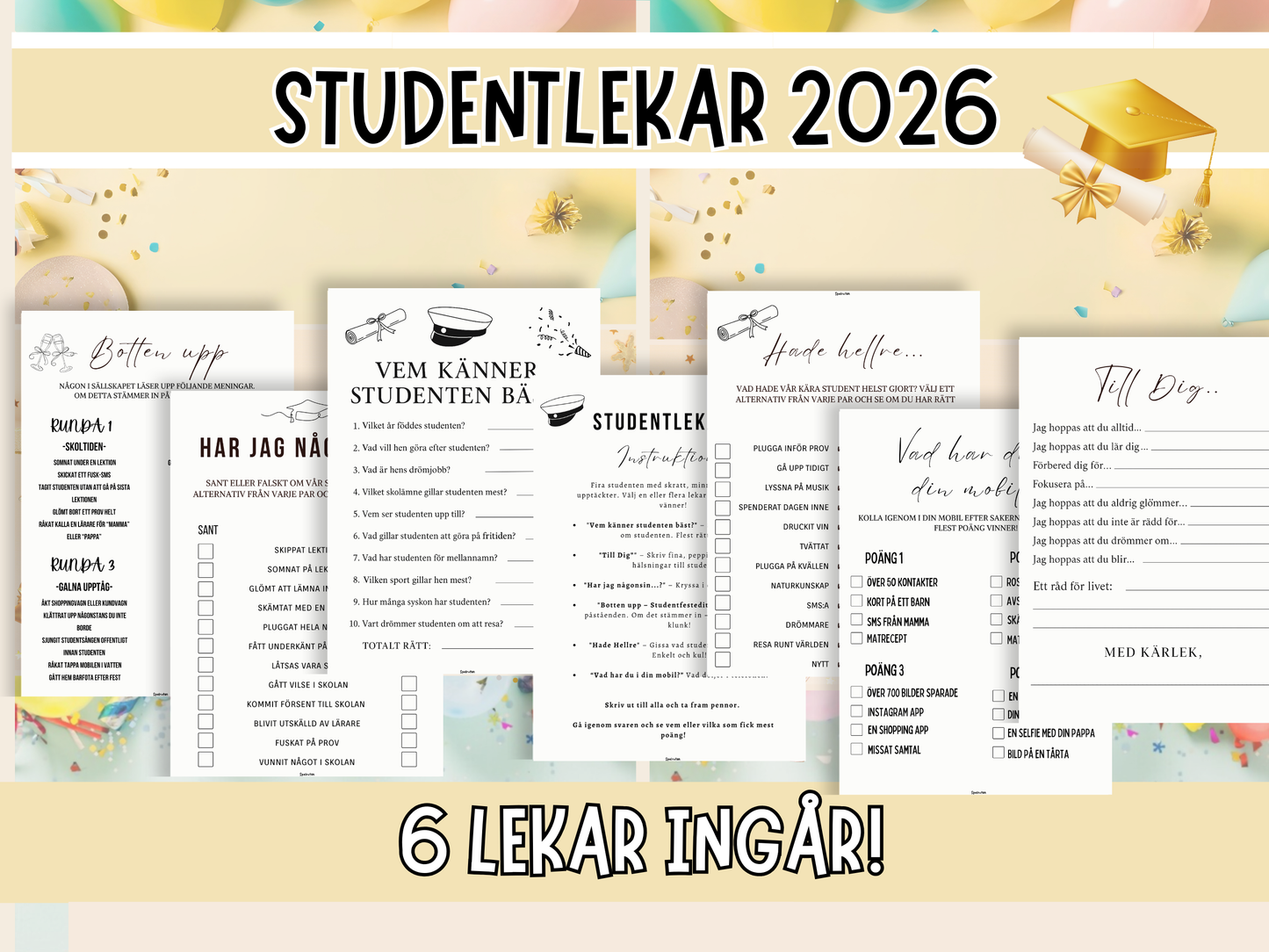 Studentlekar 2026