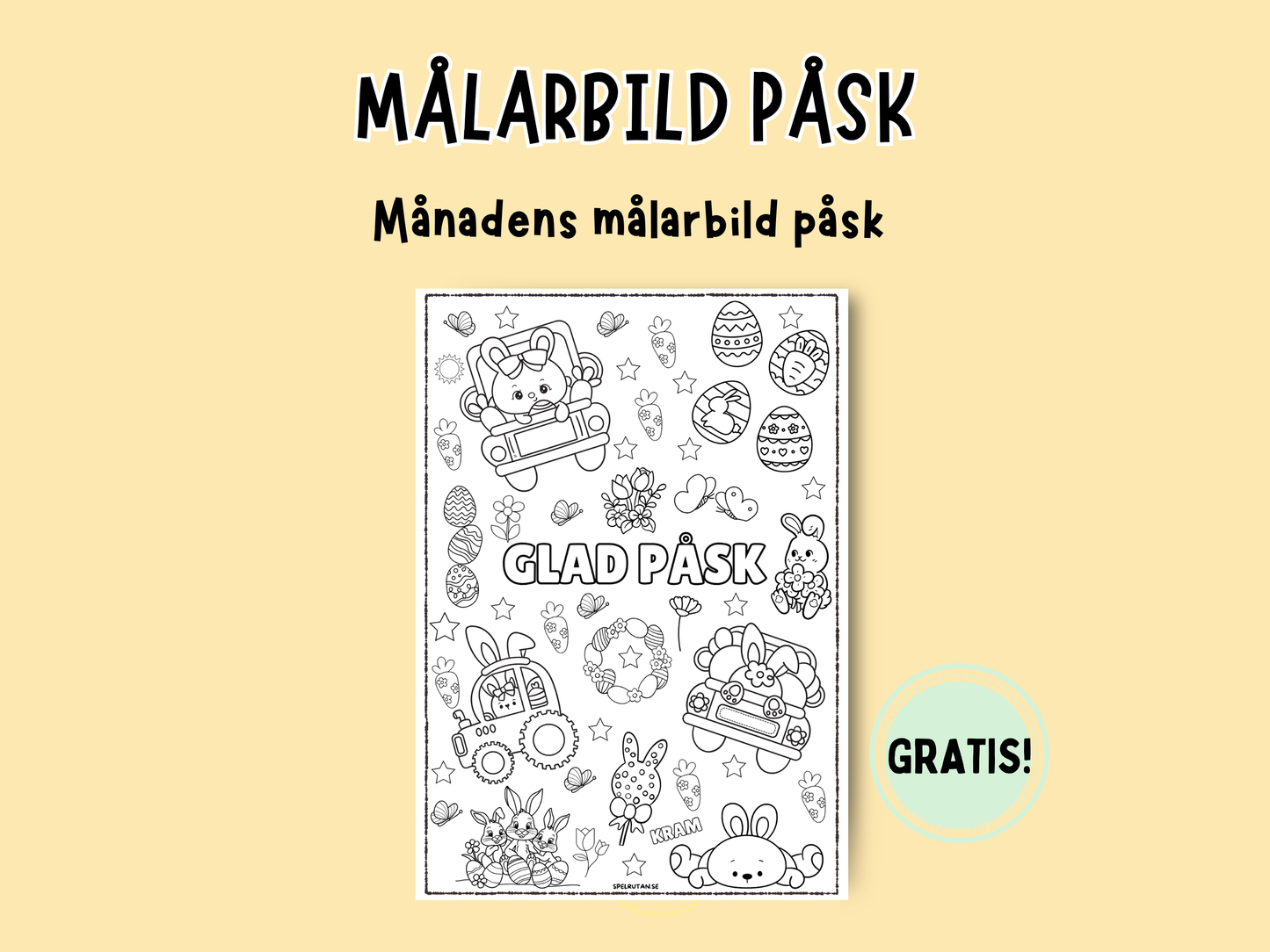 Månadens målarbild påsk