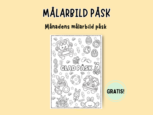Månadens målarbild påsk