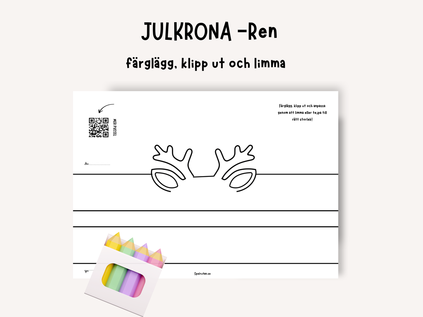 Julkrona - Ren