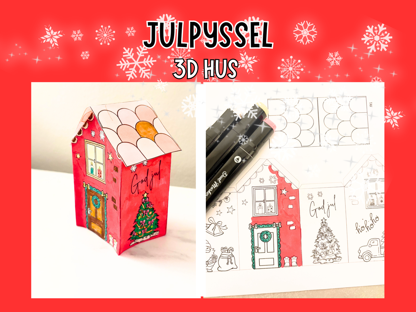 3D julhus