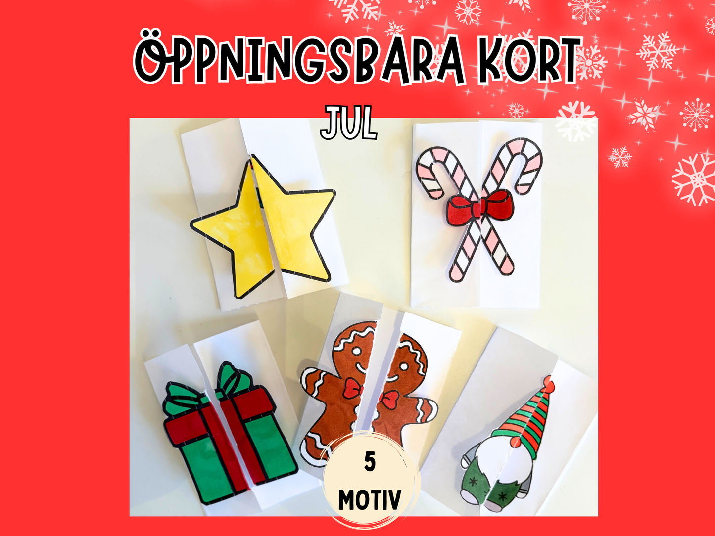 Öppningsbara julkort