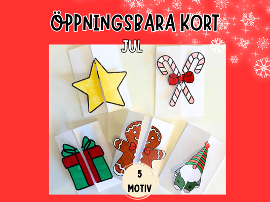 Öppningsbara julkort
