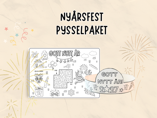 Pysselpaket till nyårsfesten