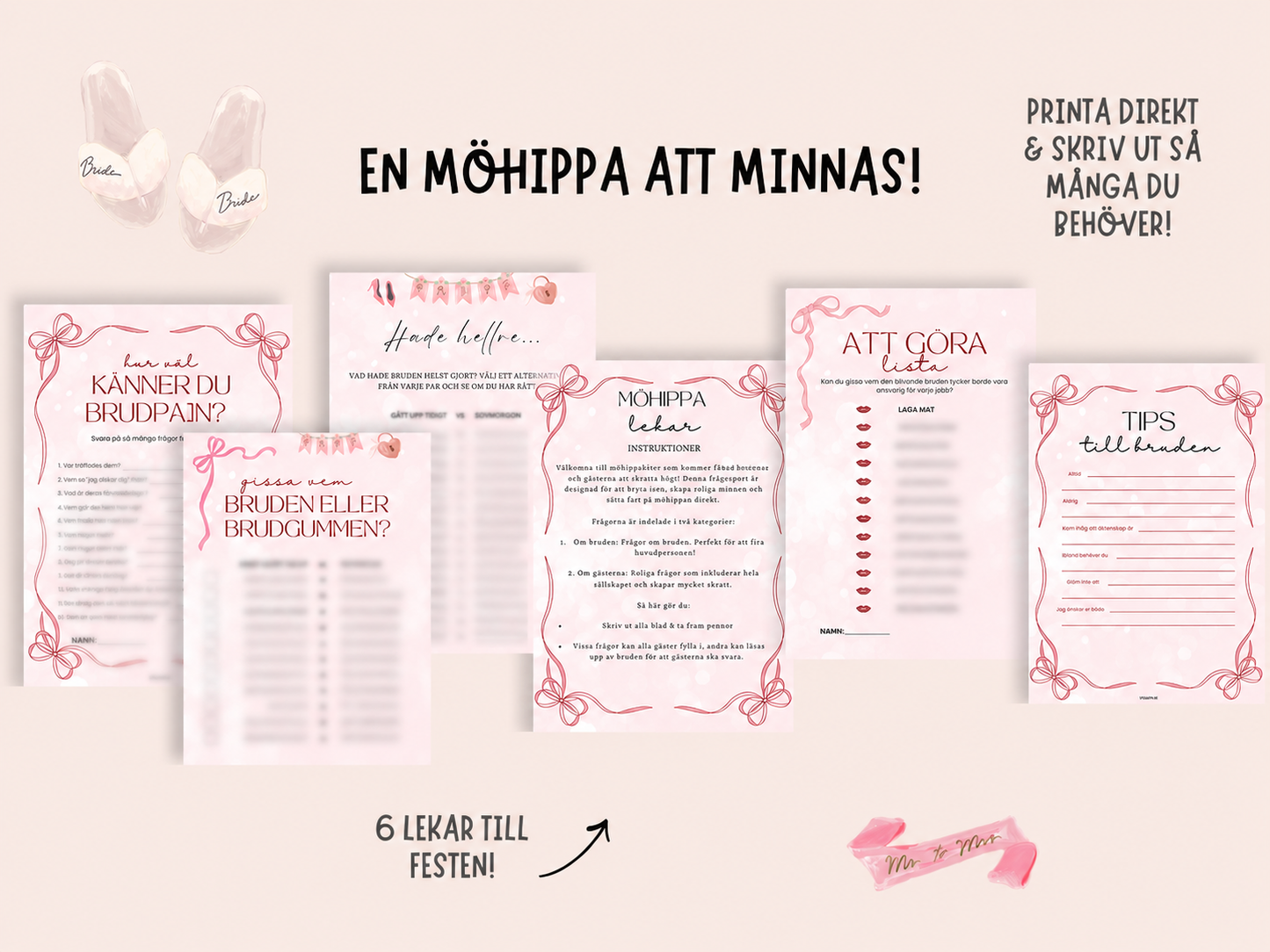 Festlekar på Möhippan