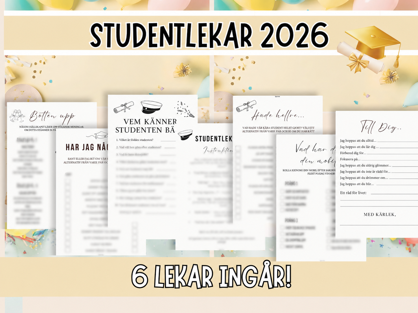 Studentlekar 2026