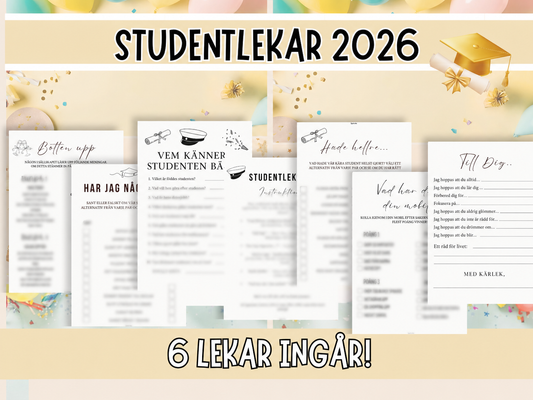 Studentlekar 2026