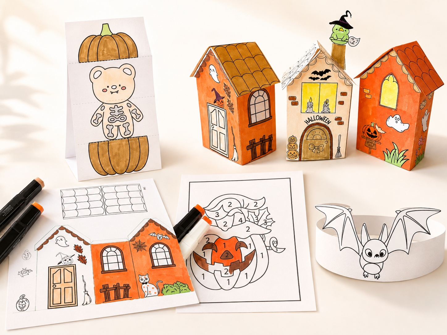 Halloween Pysselkalender