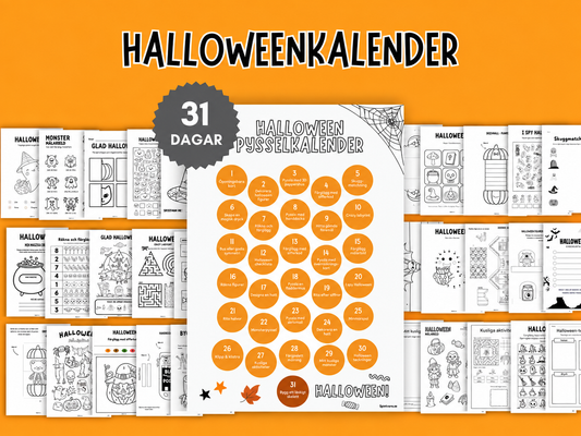 Halloween Pysselkalender