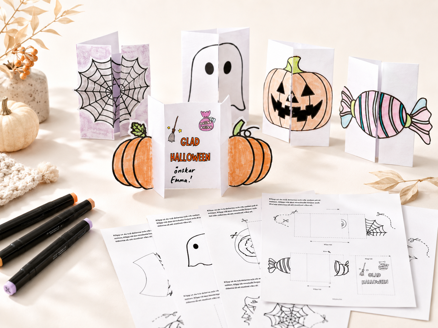 Halloween Pysselkalender