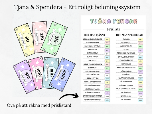 Lär barnen ansvar och matte på samma gång!