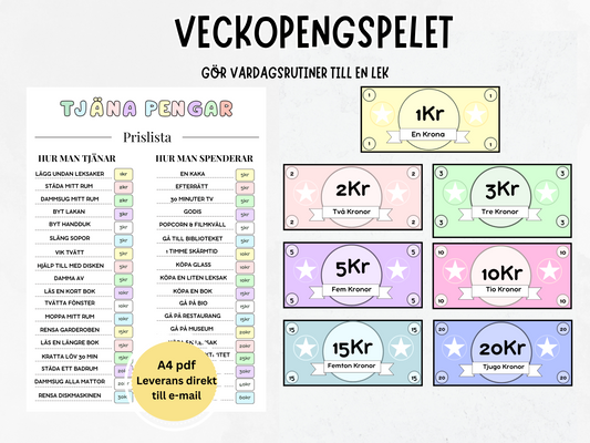 Lär barnen ansvar och matte på samma gång!