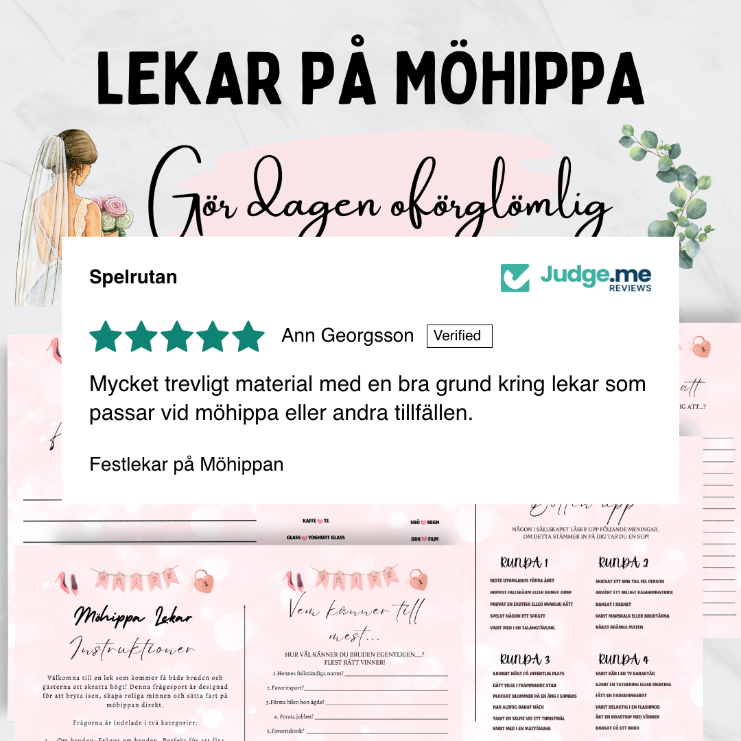 Festlekar på Möhippan